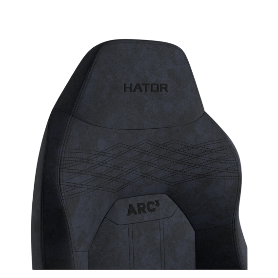 ИГРОВОЕ КРЕСЛО HATOR ARC 3 S ВЕЛЮР ЧЁРНЫЙ