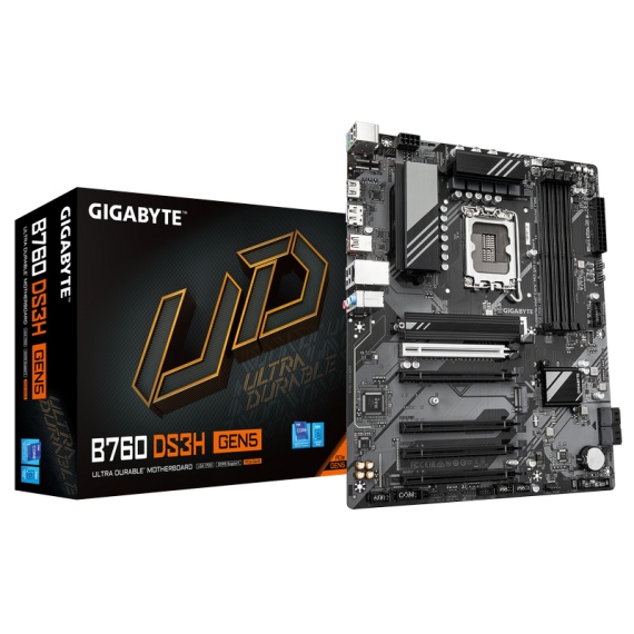 PLACĂ DE BAZĂ GIGABYTE B760 DS3H GEN5 LGA1700 ATX