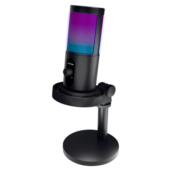 ИГРОВОЙ МИКРОФОН HATOR SIGNIFY RGB USB ЧЕРНЫЙ