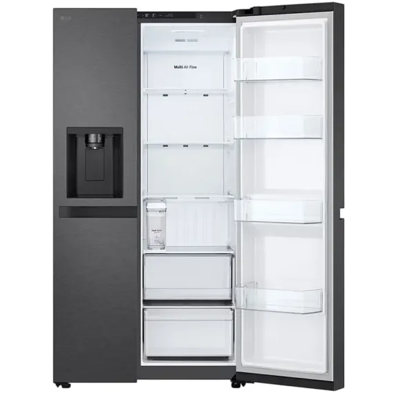 ХОЛОДИЛЬНИК LG GSLC41EPPE, МАТОВЫЙ ЧЕРНЫЙ