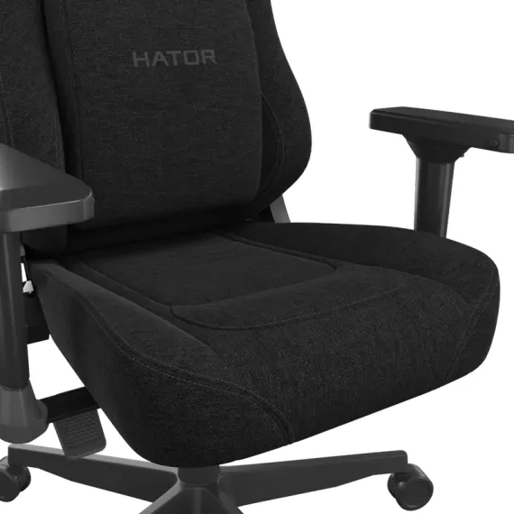 ИГРОВОЕ КРЕСЛО HATOR DARKSIDE 3L PRO FABRIC, ТКАНЬ, ЧЁРНЫЙ