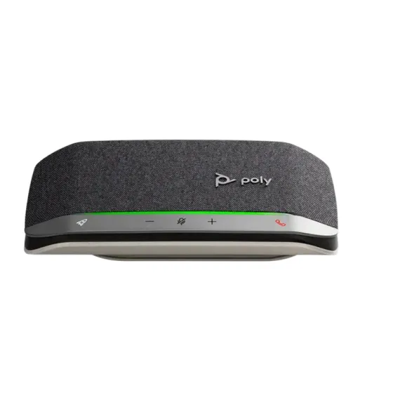 СПИКЕРФОН ДЛЯ КОНФЕРЕНЦИЙ POLY 772C8AA БЕСПРОВОДНОЙ,ПРОВОДНОЙ АНАЛОГОВЫЙ СЕРЕБРИСТЫЙ