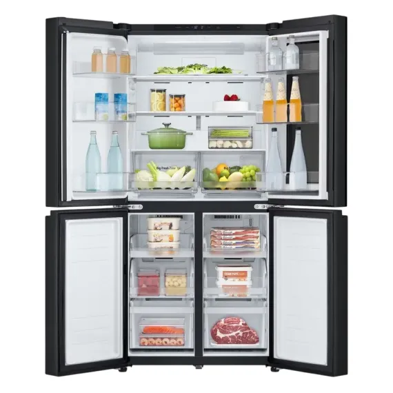 ХОЛОДИЛЬНИК LG GMV860EPDE, INSTAVIEW DOOR-IN-DOOR™, ЧЁРНЫЙ