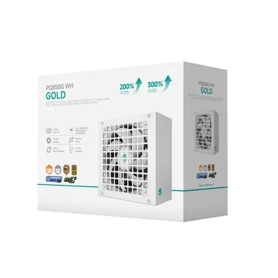 SURSĂ ALIMENTARE PC DEEPCOOL GAMERSTORM PQ850G WH ATX ALB