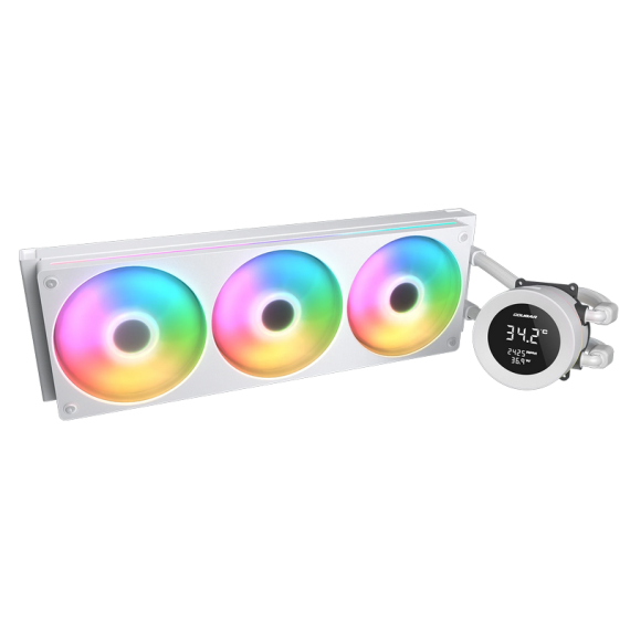 COOLER PROCESOR COUGAR POSEIDON VISTEK ARGB 360 120 MM