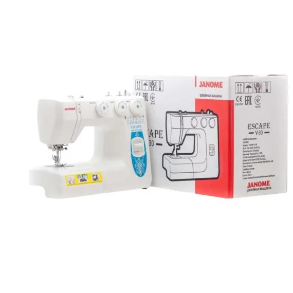 MAȘINĂ DE CUSUT JANOME ESCAPE V-30 ALB