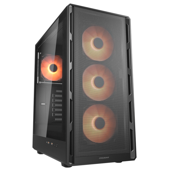 КОМПЬЮТЕРНЫЙ КОРПУС COUGAR AIRFACE PURE PRO MIDI-TOWER ЧЕРНЫЙ