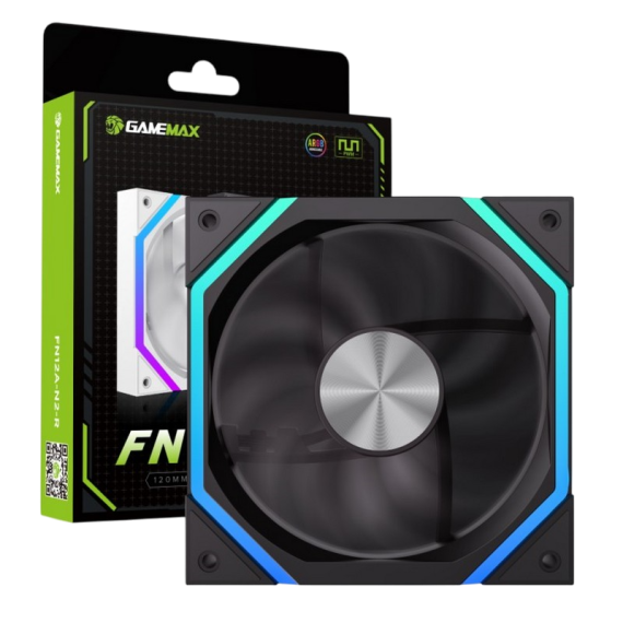 VENTILATOR PC GAMEMAX FN12A-N2 120 MM NEGRU