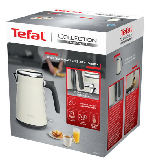 ЭЛЕКТРОЧАЙНИК TEFAL KI666AE0 БЕЛЫЙ