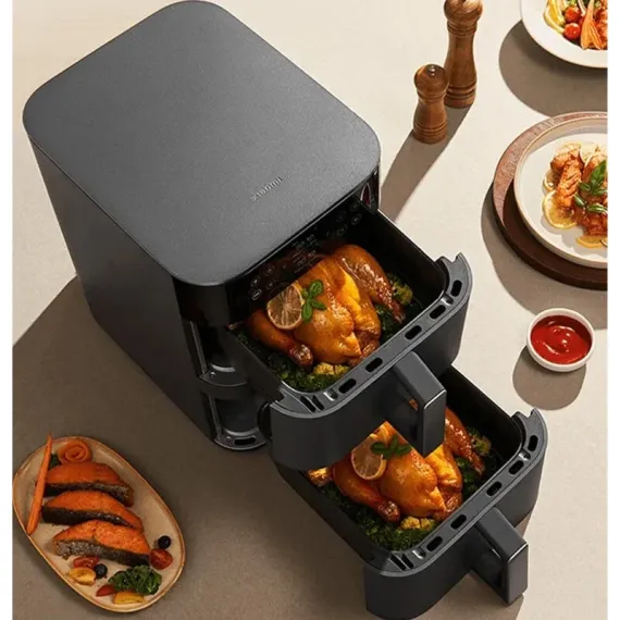 МУЛЬТИПЕЧЬ XIAOMI SMART DOUBLE STACK ЧЕРНЫЙ