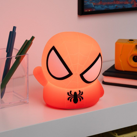 НОЧНИК PALADONE SPIDERMAN SQUISHYGLO SILICONE LIGH