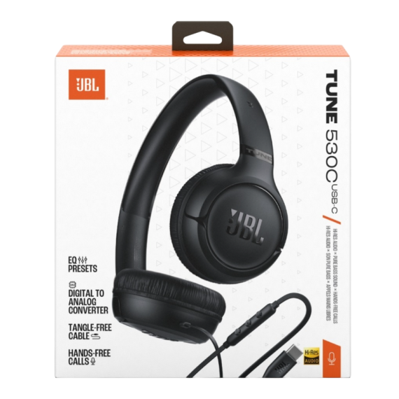 CĂȘTI JBL T530C NEGRU