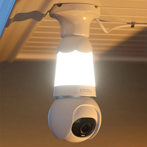 КАМЕРА ВИДЕОНАБЛЮДЕНИЯ IMOU BULB (5MP) БЕЛЫЙ