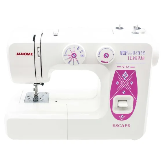 MAȘINĂ DE CUSUT JANOME ESCAPE V-12 ALB
