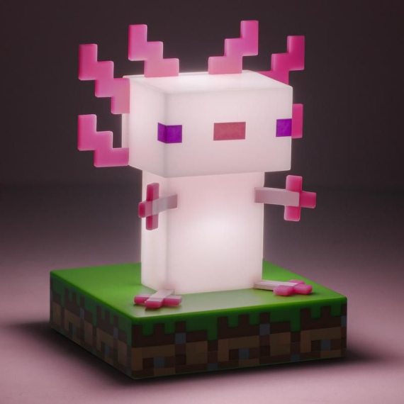 НОЧНИК PALADONE MINECRAFT AXOLOTL ICON LIGHT V2