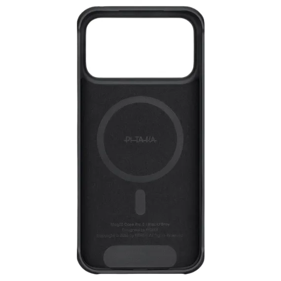 ЧЕХОЛ PITAKA APPLE IPHONE 17 PRO ARAMID PROGUARD ЧЕРНЫЙ | СЕРЫЙ