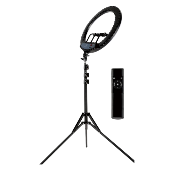 LAMPĂ CIRCULARĂ SELFIE RING LIGHT HQ-18S NEGRU