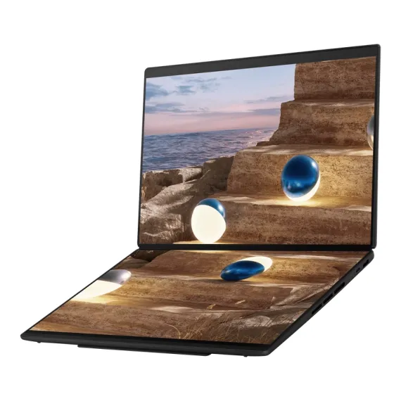 LAPTOP ASUS ZENBOOK DUO UX8407AA (PEN+CHARGER) MOHER GRAY