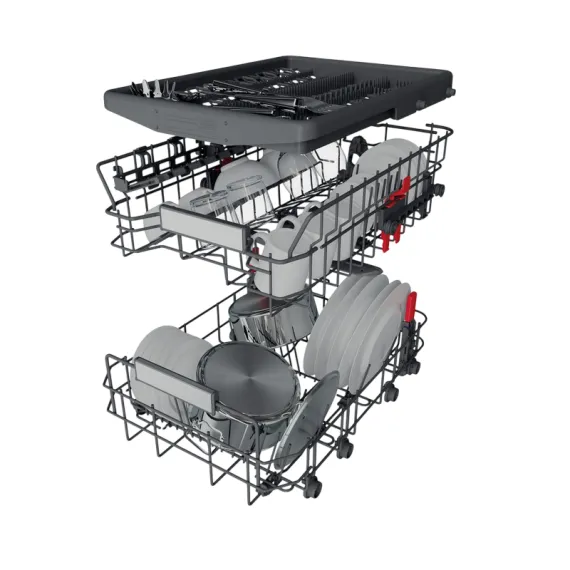 MAȘINĂ DE SPĂLAT VASE WHIRLPOOL WSIO 3O34 PFE X OȚEL INOXIDABIL