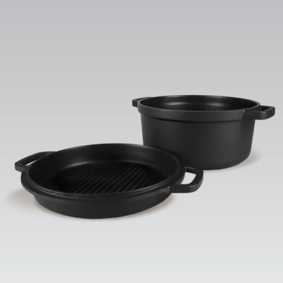 CAZAN CU CAPAC-GRIL MR-4126 26CM OVAL 3,3L