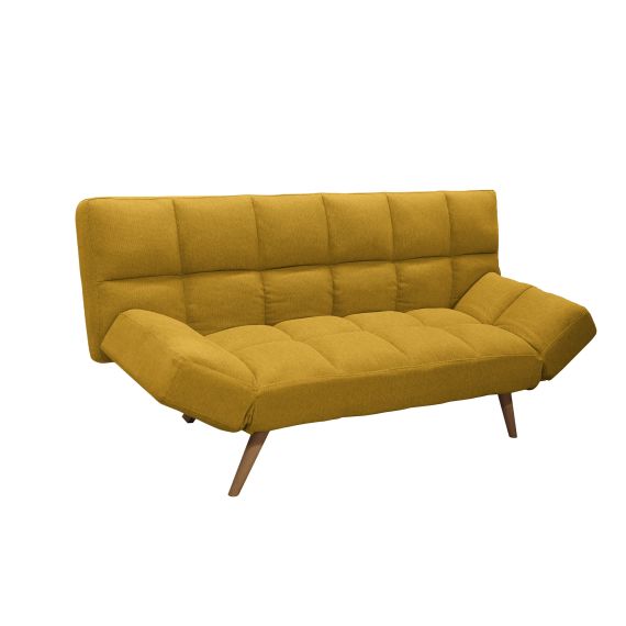 CANAPEA EXTENSIBILA LM-58 YELLOW STOFA OTE 280