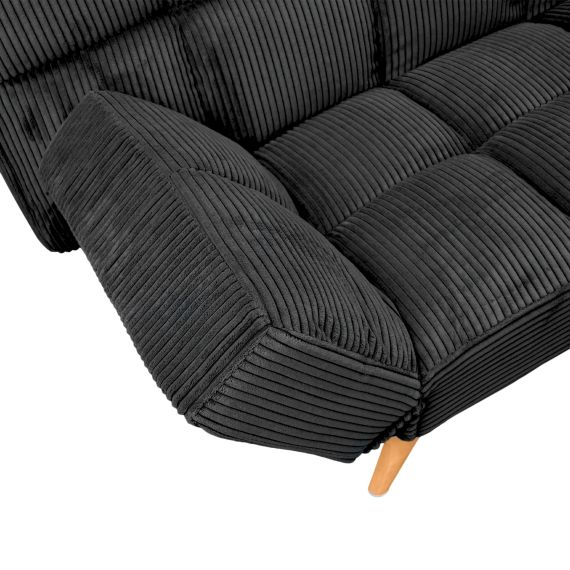 CANAPEA EXTENSIBILA LM-58 BLACK VELVET
