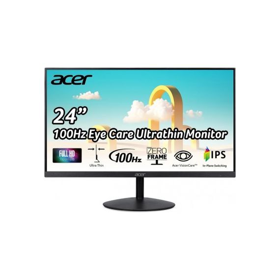 23.8” МОНИТОР ACER SB242Y [UM.QS2EE.E05]/ 1MS/ 100HZ/ BLACK