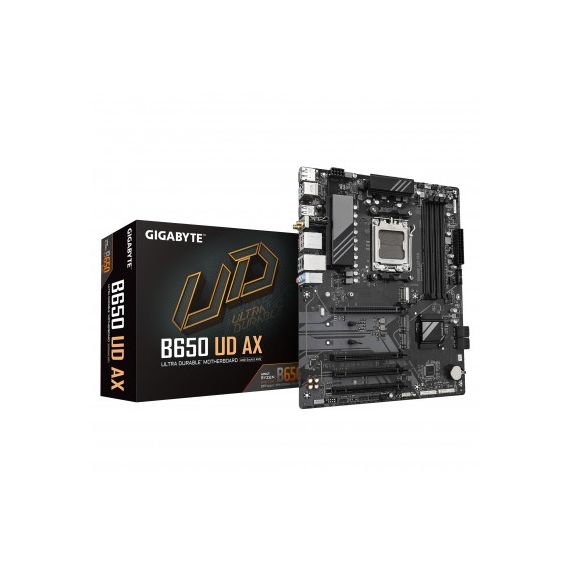 МАТЕРИНСКАЯ ПЛАТА GIGABYTE B650 UD AX/ AM5/ B650/ DDR5/ ATX