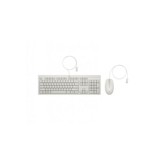 ПРОВОДНАЯ КЛАВИАТУРА И МЫШЬ HP 225 WHITE
