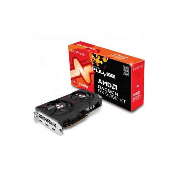 ВИДЕОКАРТА SAPPHIRE PULSE RADEON RX 9060XT OC/ 8GB / GDDR6 / 128BIT