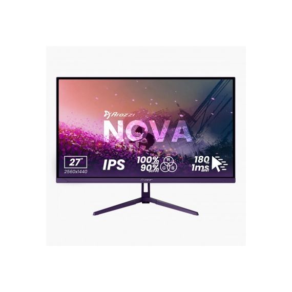27.0” ИГРОВОЙ МОНИТОР AROZZI NOVA/ QHD/ 1MS/ 180HZ/ PURPLE