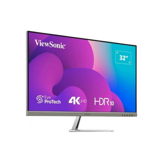 31.5” МОНИТОР VIEWSONIC VX3276-4K-MHD-2 / 4K / 4MS / SILVER/BLACK