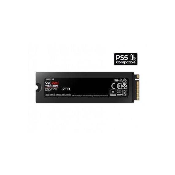 M.2 NVME SSD SAMSUNG SSD 990 PRO W/HEATSINK / 2.0TB  / PCIE4.0 X4 / NVME2.0