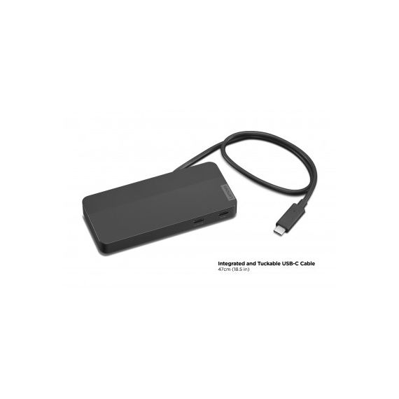 LENOVO USB-C DUAL DISPLAY TRAVEL DOCK