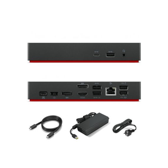 USB-C ДОК-СТАНЦИЯ LENOVO THINKPAD UNIVERSAL/ 1XHDMI/ 2XDP/ 1XUSB-C/ 5XUSB-A