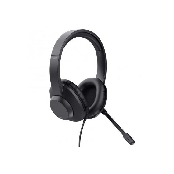 НАУШНИКИ TRUST AYDA  MAX / USB / BLACK