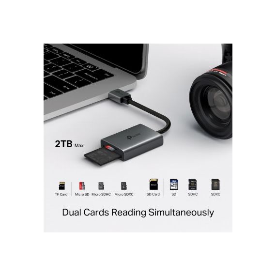 КАРДРИДЕР TP-LINK UA430 / USB-A/ MICROSD / SD