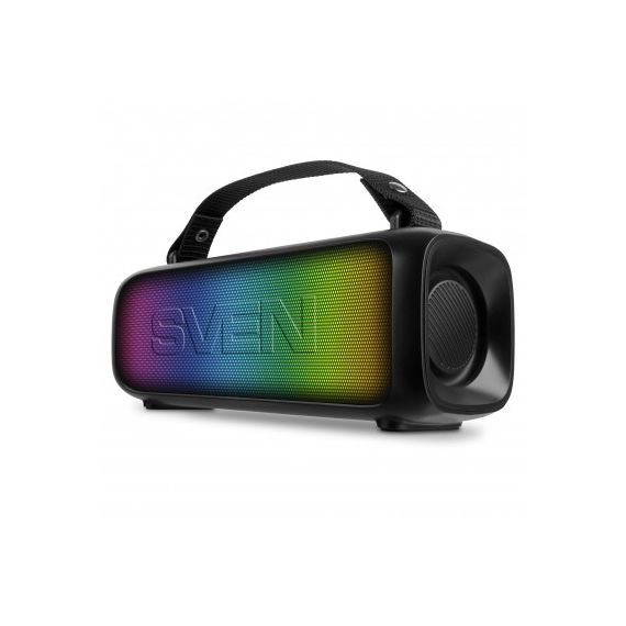 КОЛОНКА ПОРТАТИВНАЯ SVEN PS-235, BLACK / 12W / BLUETOOTH / FM / USB / 1500MA*H