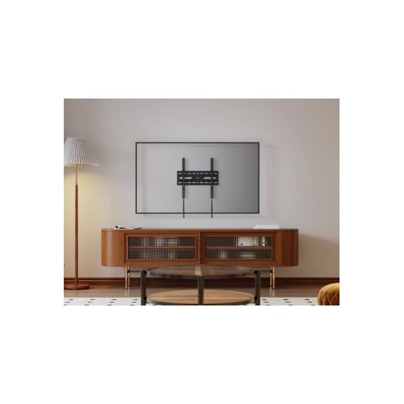 НАСТЕННОЕ КРЕПЛЕНИЕ ДЛЯ ТЕЛЕВИЗОРА (ФИКСИРОВАННОЕ), 32”-75” GEMBIRD ”WM-75F-02”, BACK