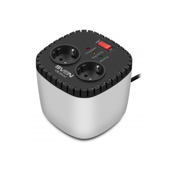СТАБИЛИЗАТОР НАПРЯЖЕНИЯ SVEN VR-F600, 200W