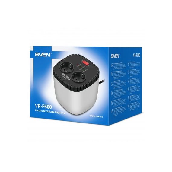 СТАБИЛИЗАТОР НАПРЯЖЕНИЯ SVEN VR-F600, 200W