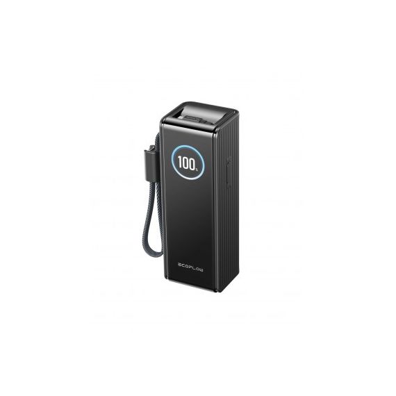 ECOFLOW RAPID POWER BANK (25000MAH, 170W, 100W BUILT-IN AND RETRACTABLE CABLES)