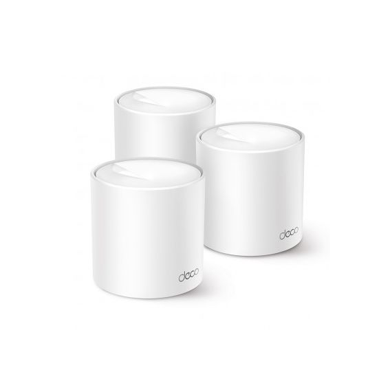 MESH WI-FI 6 СИСТЕМА TP-LINK DECO X10(3-PACK)/ AX1500 DUAL BAND /  2 LAN/WAN GIGABIT PORT