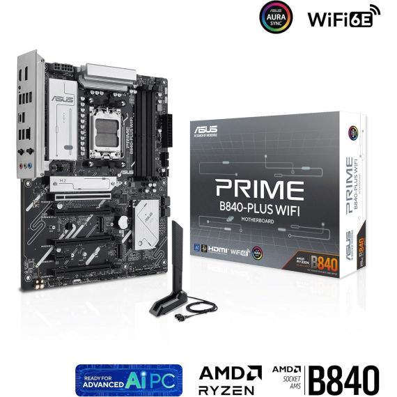 МАТЕРИНСКАЯ ПЛАТА ASUS PRIME B840-PLUS WIFI AMD B840