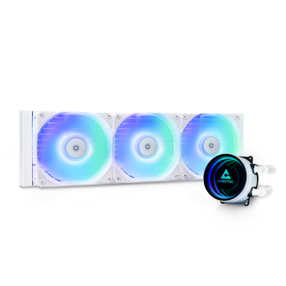 ВОДЯНОЕ ОХЛАЖДЕНИЕ CHIEFTEC ICEBERG 360 A-RGB WHITE MULTI COMPATIBLE