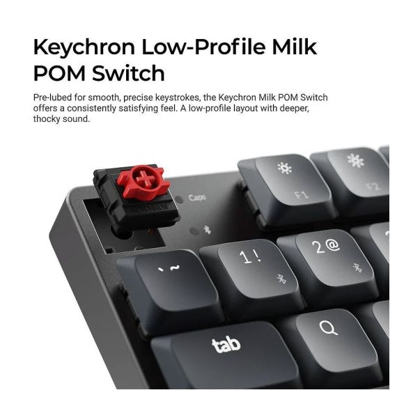 TASTATURA MECANICA KEYCHRON K1 VERSION6 QMK WIRELESS CUSTOM MECHANICAL