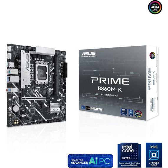 PLACA DE BAZA ASUS PRIME B860M-K INTEL B860
