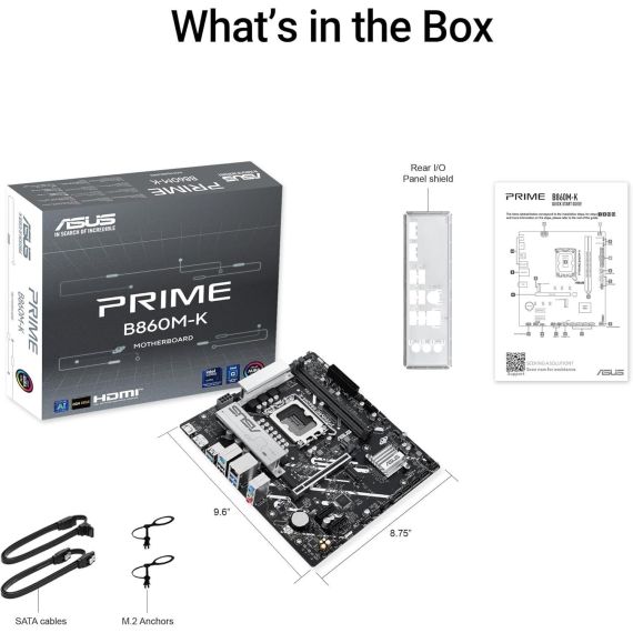 PLACA DE BAZA ASUS PRIME B860M-K INTEL B860
