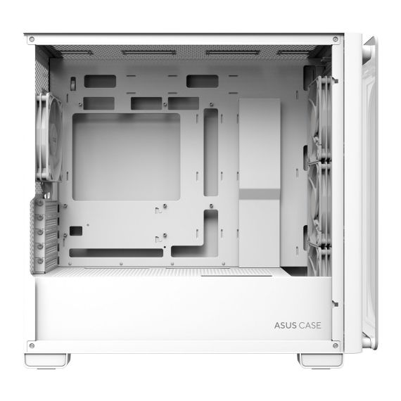 CARCASA CASE MICRO ATX ASUS A23 PLUS TG ARGB WHITE NO PSU