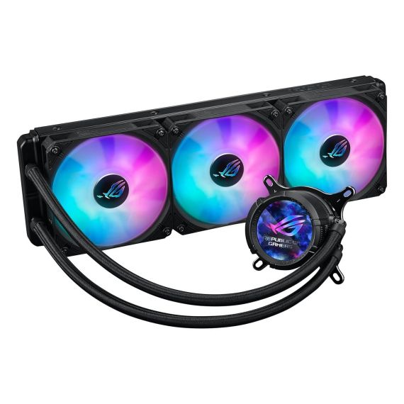 КУЛЕР ДЛЯ ПРОЦЕССОРА ASUS ROG STRIX LC III 360 ARGB LCD ALL-IN-ONE CPU